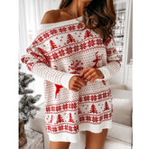 Lesmart Women Christmas Knitting Pullover Sweater